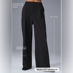 Alo Black Trousers